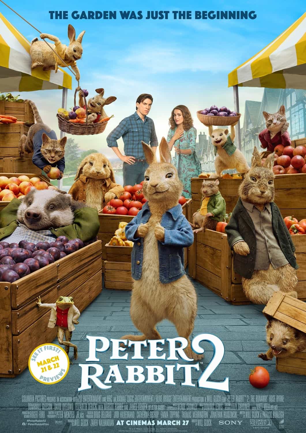 New trailer for Peter Rabbit 2: The Runaway