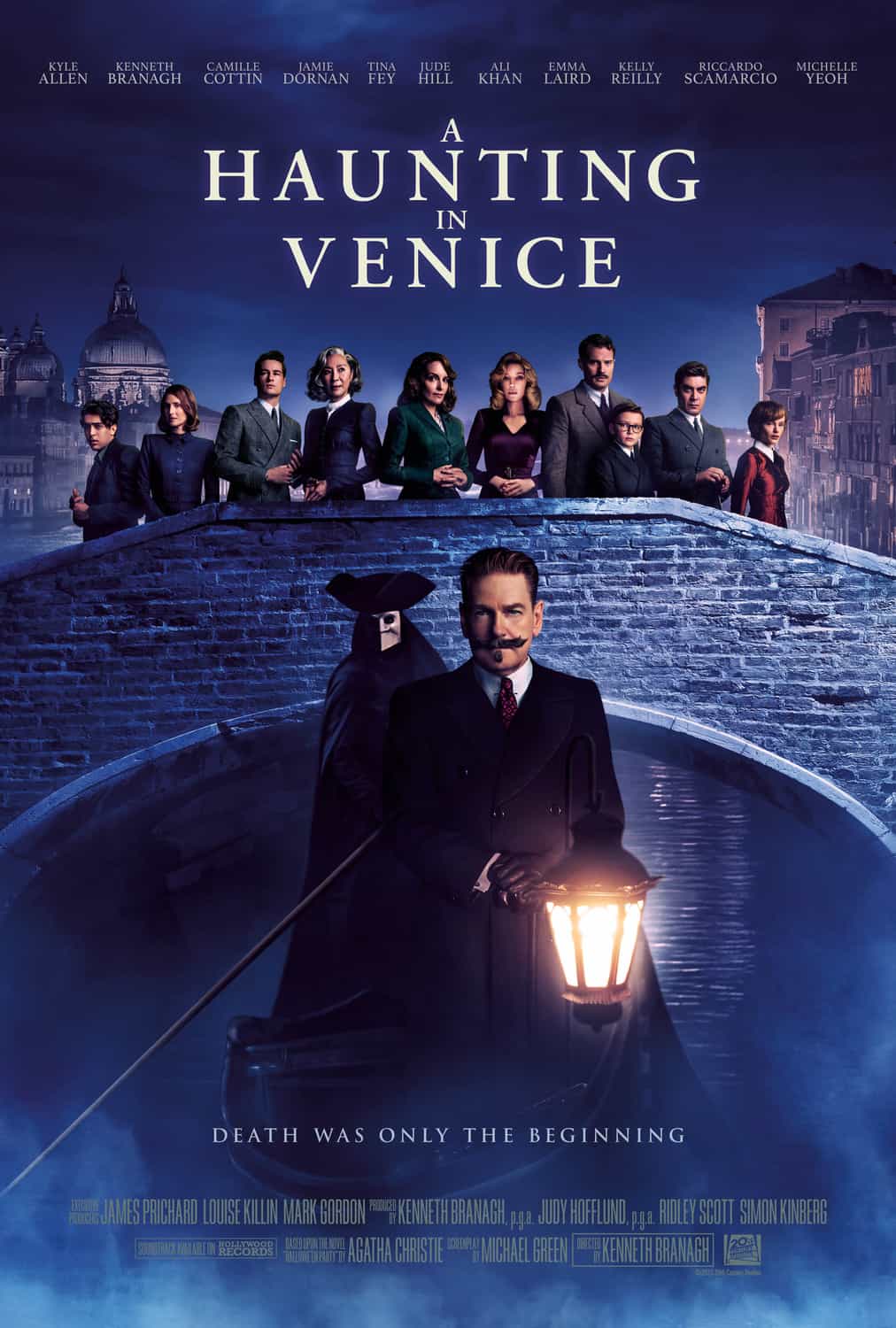 Check out the new trailer and poster for upcoming movie A Haunting In Venice which stars Kenneth Branagh and Jamie Dornan - movie UK release date 15th September 2023 #ahauntinginvenice