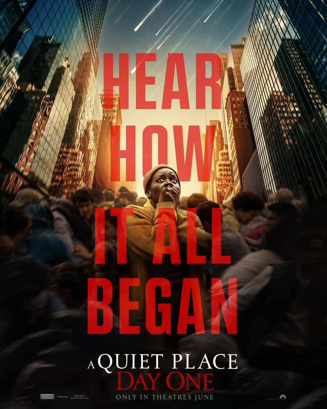 Check out the new trailer and poster for upcoming movie A Quiet Place: Day One which stars Lupita Nyong