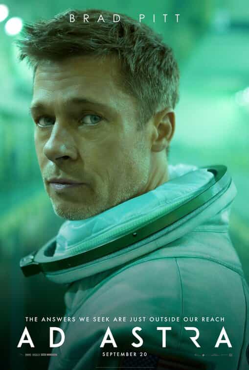 Starring Brad Pitt Ad Astra gets a new trailer - film released in the UK on September 18th