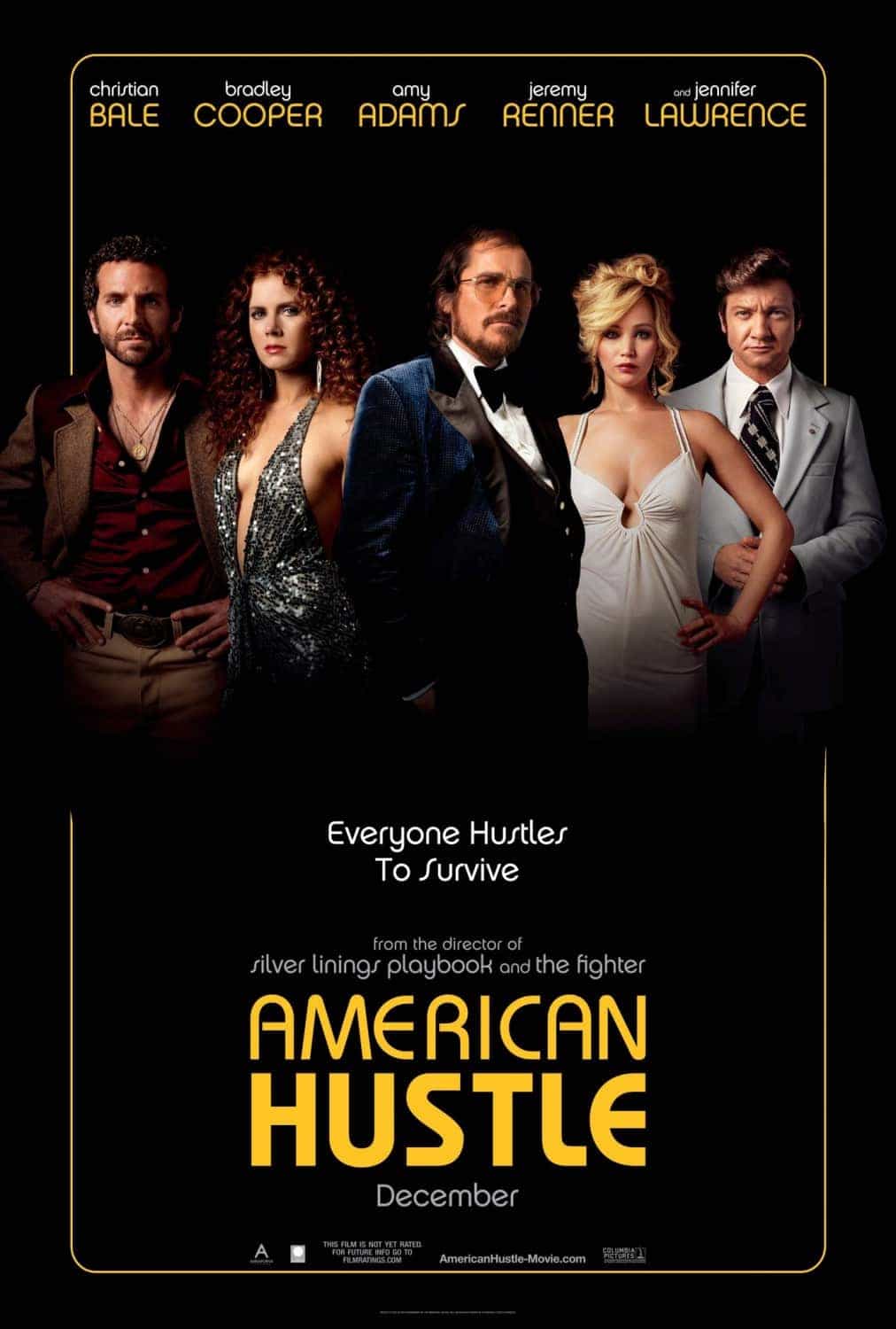 UK Box Office Weekend Report 3rd - 5th January 2014:  American Hustle climbs to number 1 after going wide in the UK