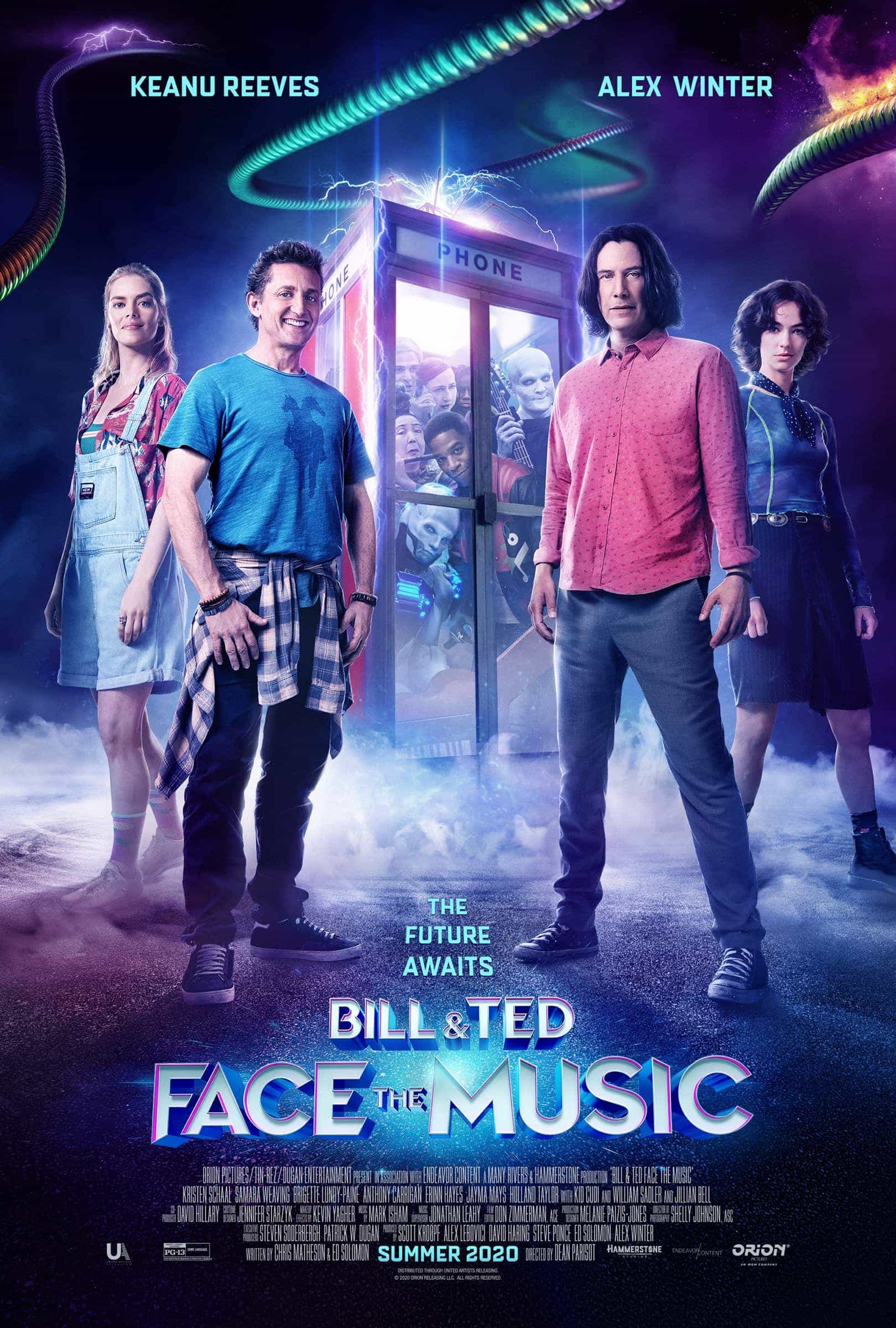 New UK movie releases, Weekend Friday 18th September 2020:  With Tenet remaining at the top can Bill And Ted replace them on their debut