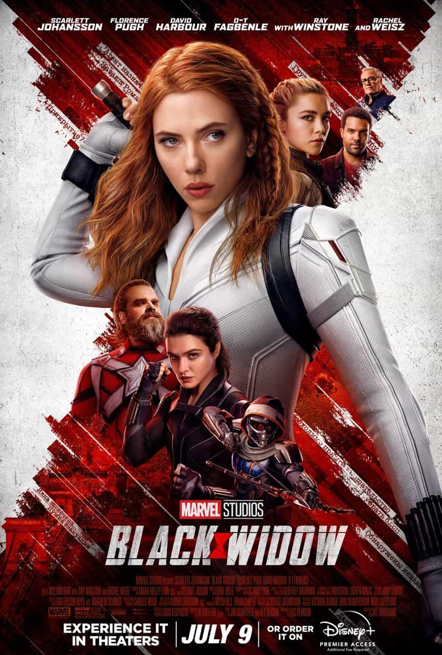 New poster release for Black Widow starring Scarlett Johansson - movie release date 1st May 2020