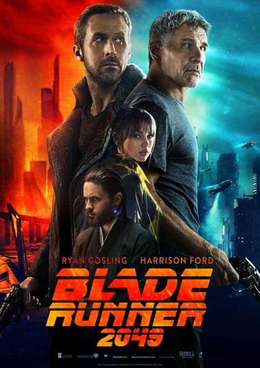 UK Box Office Weekend 6th October 2017:  Blade Runner 2049 makes its debut at the top of the UK box office