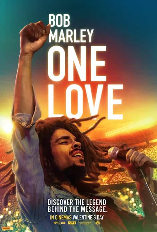 UK Box Office Weekend Report 23rd - 25th February 2024:  Bob Marley: One Love remains at the top of the UK box office for a second weekend, Wicked Little Letters is new at 2