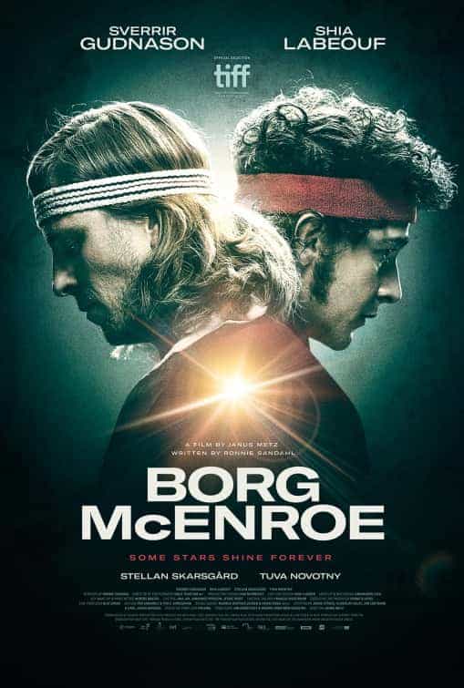 Trailer for Borg Vs Mcenroe starring Shia LeBeouf and Sverrir Gudnason