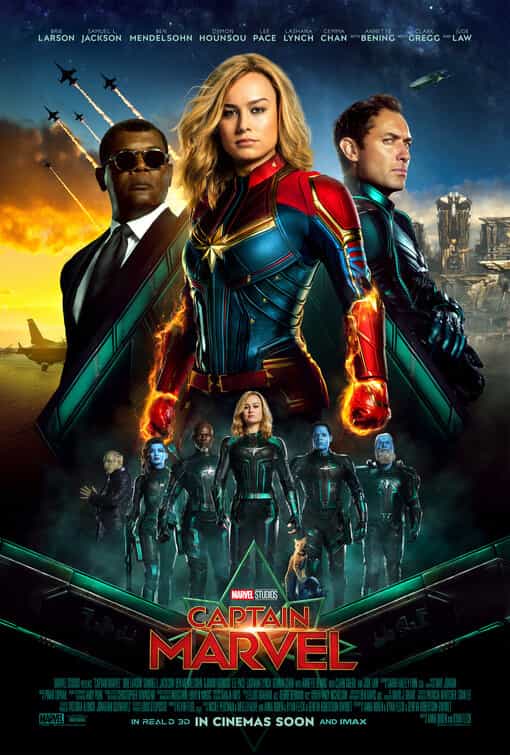 Historical UK Weekend Box Office, Captain Marvel (2019), Chappie (2015), Boogieman (2005)