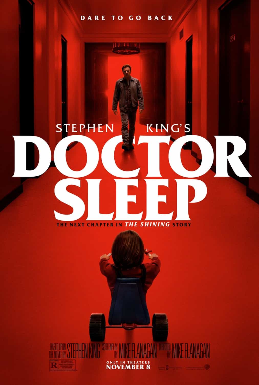 Doctor Sleep is given a 15 age rating in the UK for strong bloody violence, gore, horror, threat, language