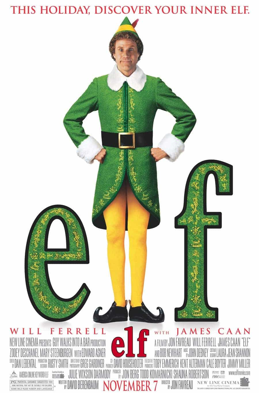 UK Box Office Figures 4th - 6th December 2020:  Elf hits the top of the box office 17 years after first release
