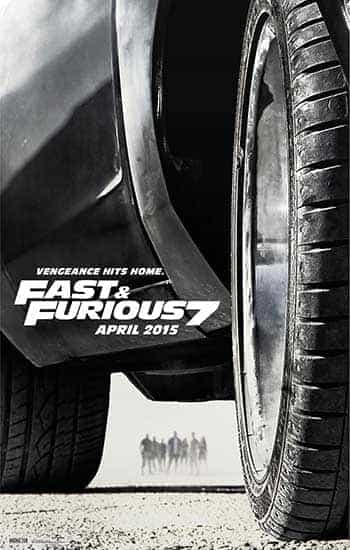 US Box Office Weekend Report 3rd - 5th April 2015:  Fast and Furious 7 Motors In For Massive Opening weekend