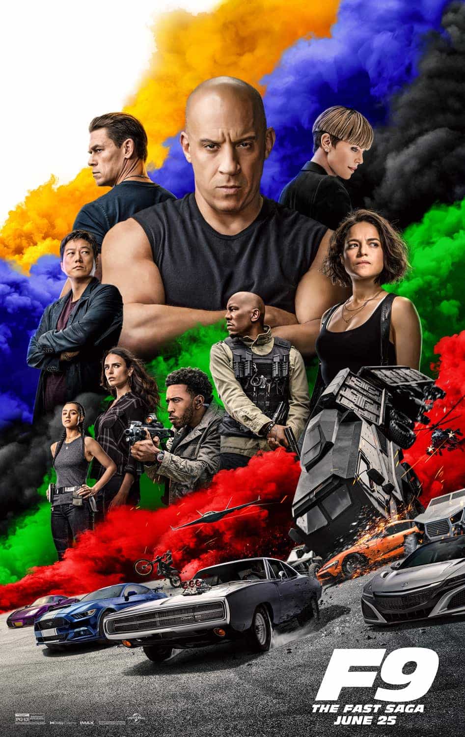Fast And Furious 9 is postponed until April 2nd 2021
