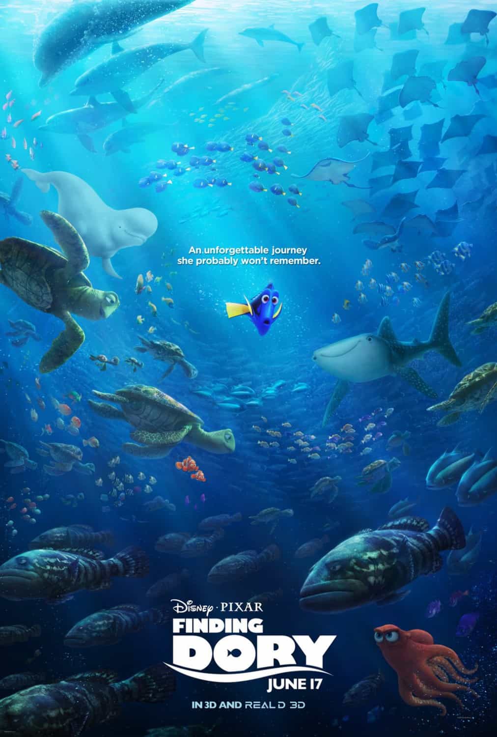 World Box Office Weekly Chart ending 19 June 2016:  Finding Dory dominates the world