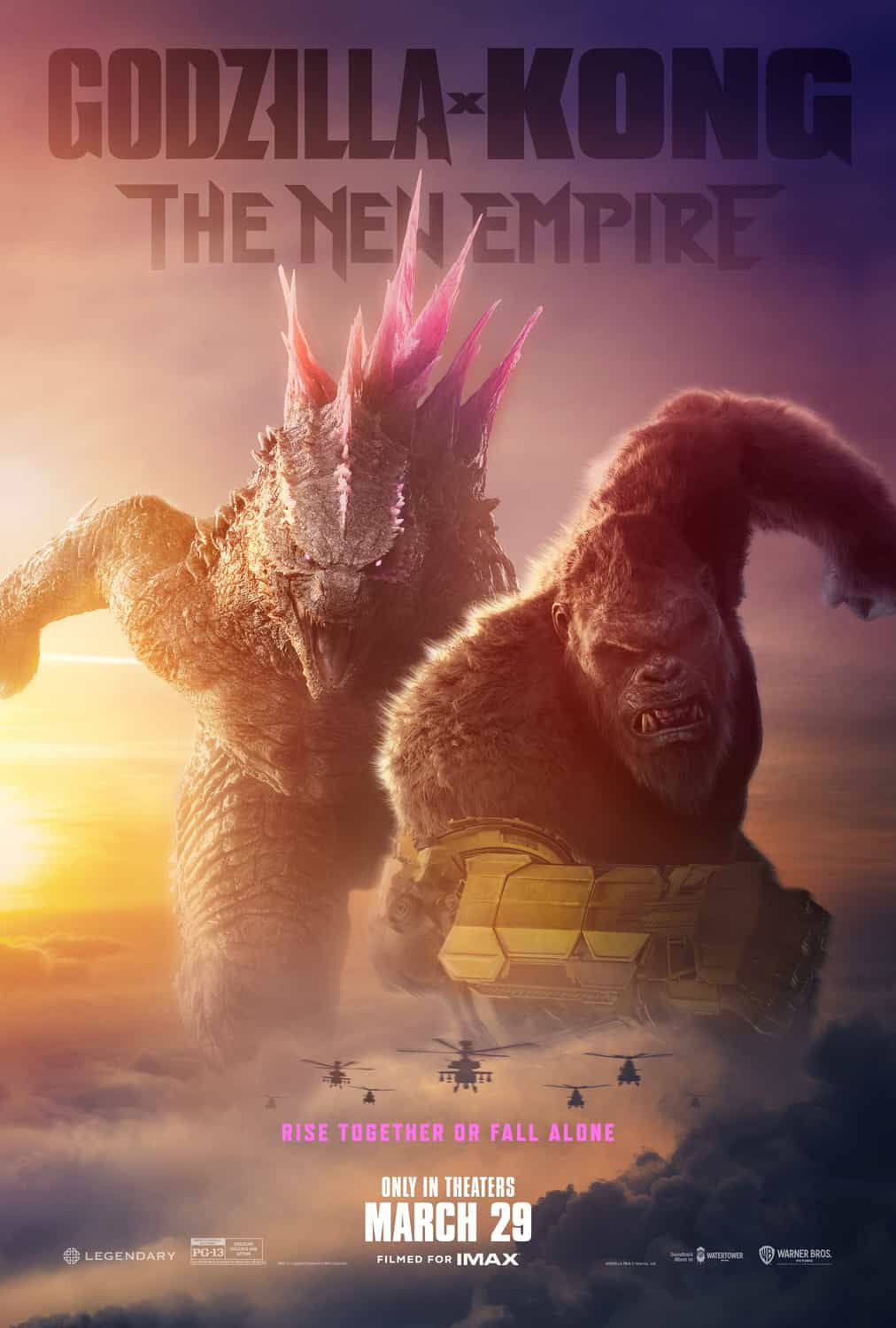 Global Box Office Weekend Report 5th - 7th April 2024:  Godzilla X Kong: The New Empire remains at the top of the global box office with The First Omen the top new movie at 5