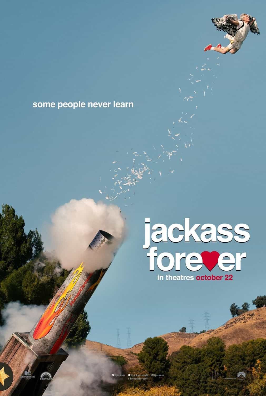 US Box Office Figures 4th - 6th February 2022: Jackass Forever makes its debut at the top of the US box office as the long running series makes its cinematic return