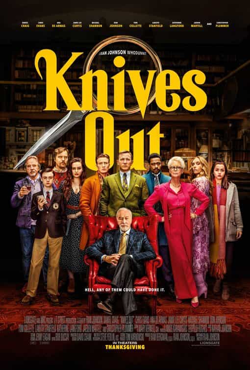 Historical UK Box Office late November - Knives Out was the top new debut a year ago this weekend