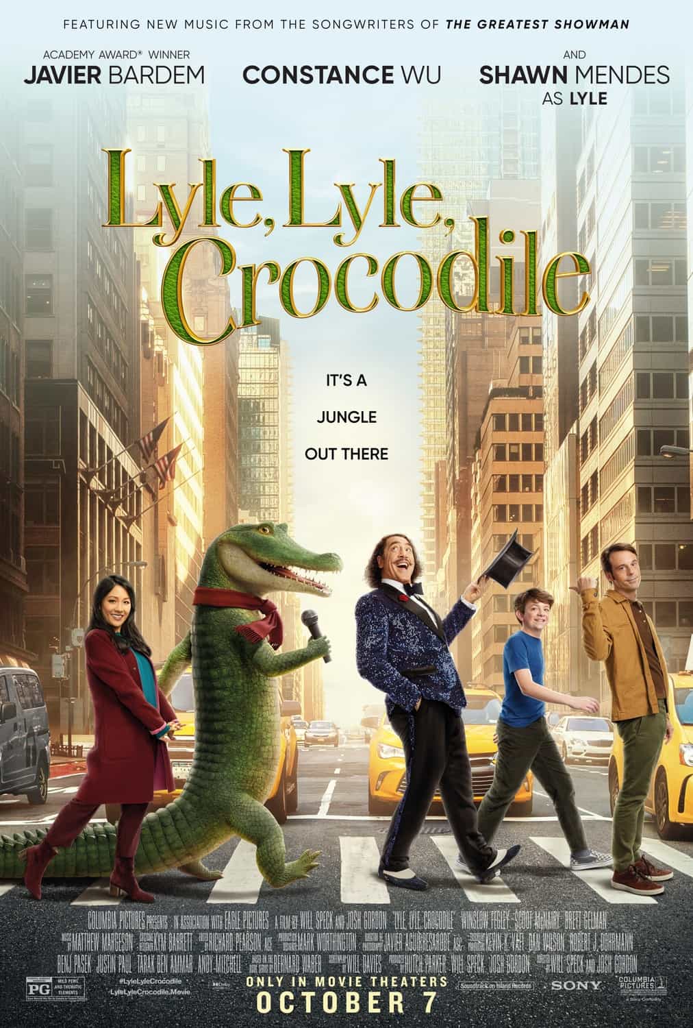 This weeks North American new movie preview 7th October 2022 - Lyle, Lyle, Crocodile and Amsterdam - #lylelylecrocodile #amsterdam