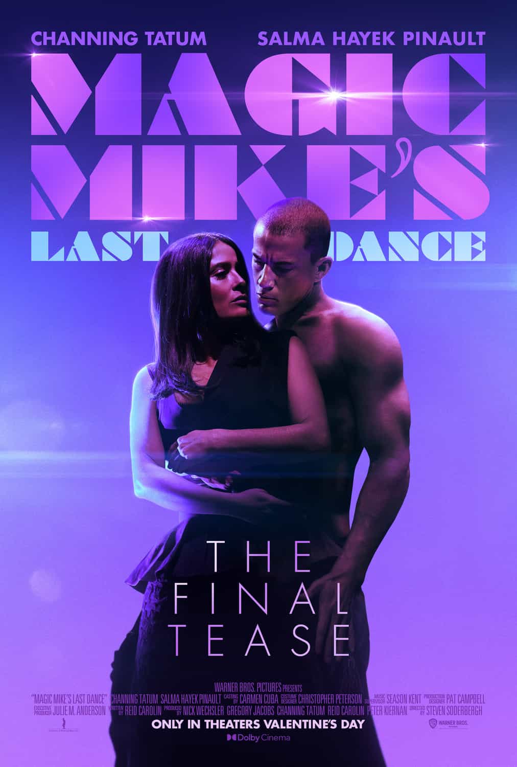 US Box Office Weekend Report 10th - 12th February 2023:  Magic Mikes Last Dance makes its debut at the top of the US box office over the quiet SuperBowl weekend