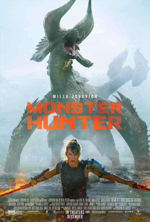 US Box Office Figures 18th - 20th December 2020:  Monster Hunter crashes in at the top of the box office as the highest debut this week