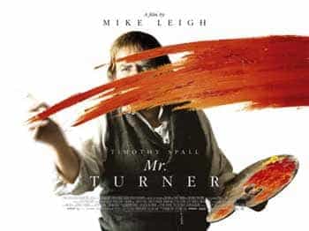 UK video charts 8th March 2015:  Mr. Turner paints his way to the top