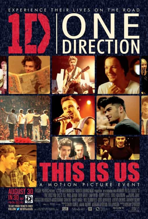 UK Box Office Chart Report 30 August: One Direction at the top