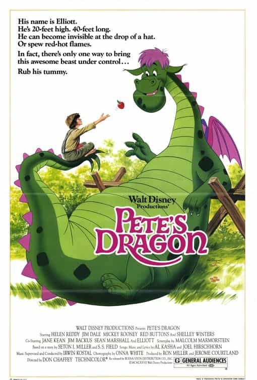 Trailer for 2016s remake of Petes Dragon - this time the dragon looks real!