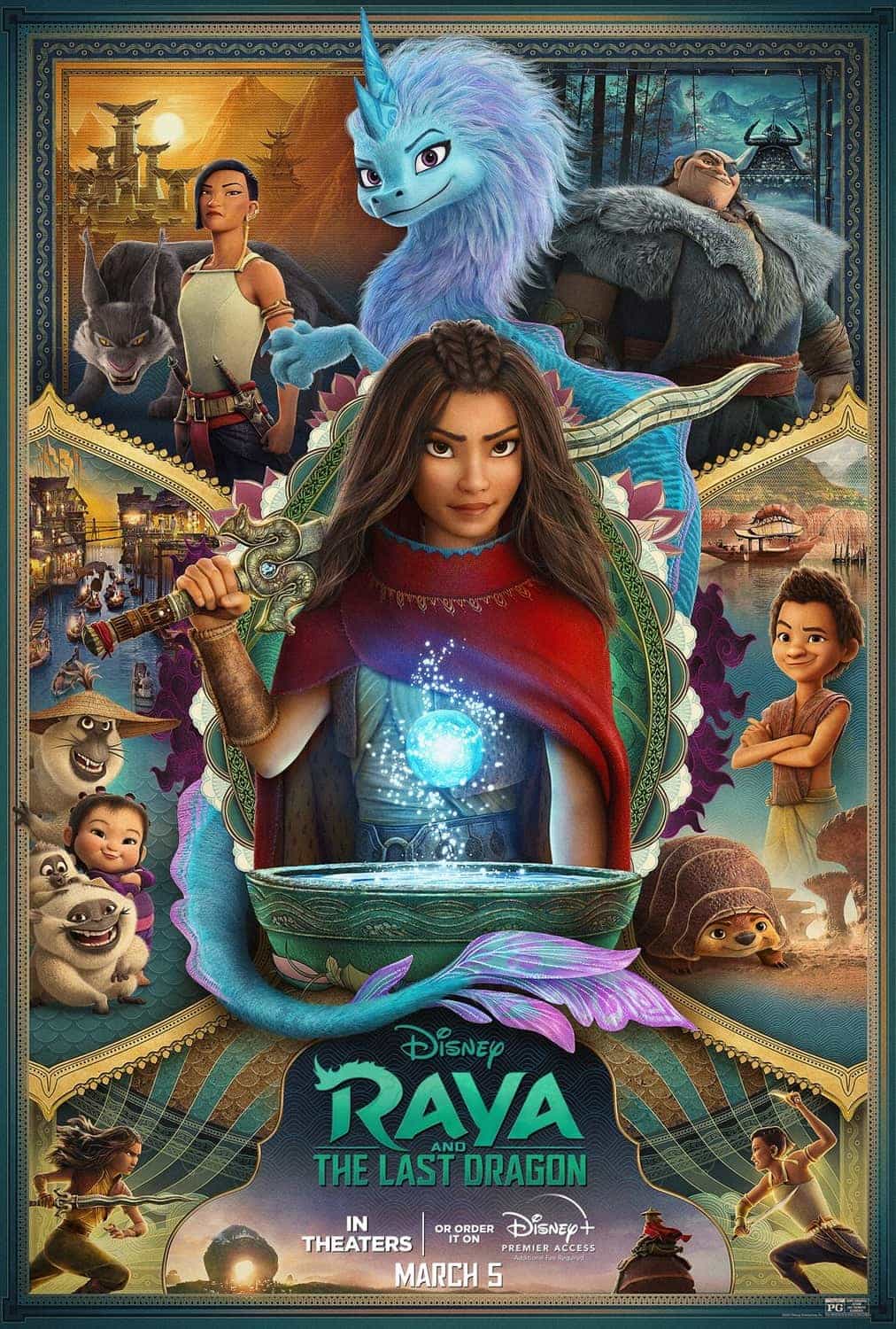 Disney will release Raya And The Last Dragon on Disney+ same day as theatres