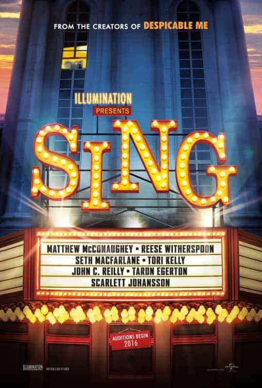 UK Box Office Weekend Report 27th - 29th January 2017:  Sing is on tune at the top of the UK box office on its debut