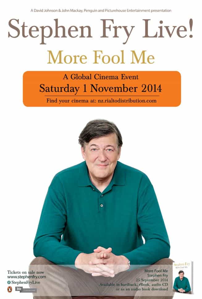 Stephen Fry Live! More Fool Me 2014