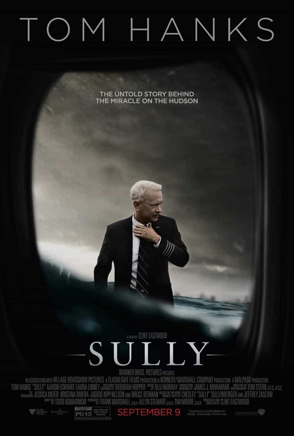 US Box Office Weekend 9 September 2016:  Hanks and Eastwood take Sully to the top