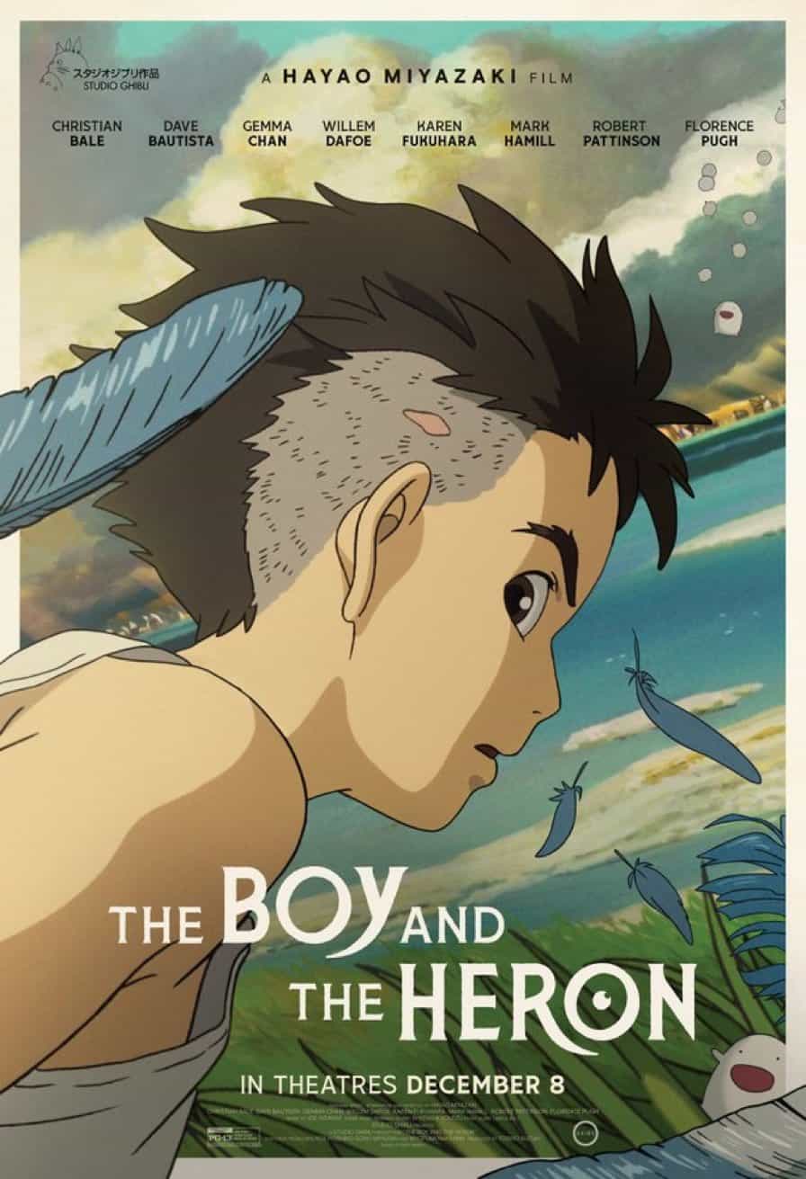 US Box Office Weekend Report 8th - 10th December 2023:  The Boy and the Heron makes its debut at the top of the US box office with nearly $13 Million