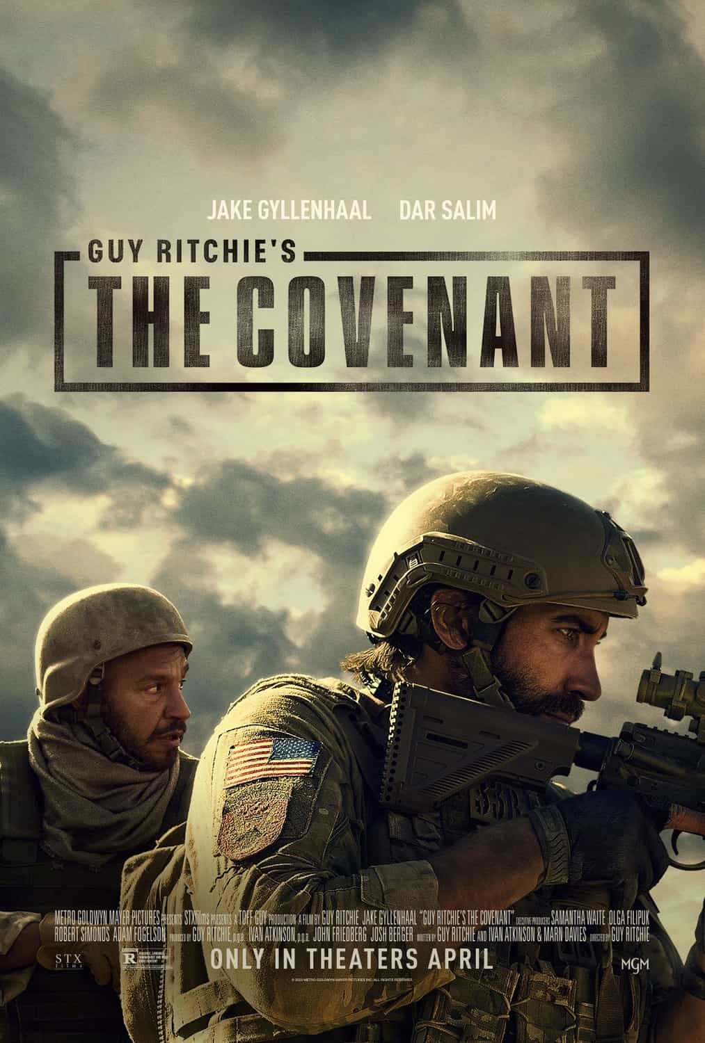 New poster has been released for The Covenant which stars Jake Gyllenhaal and Emily Beecham #thecovenant