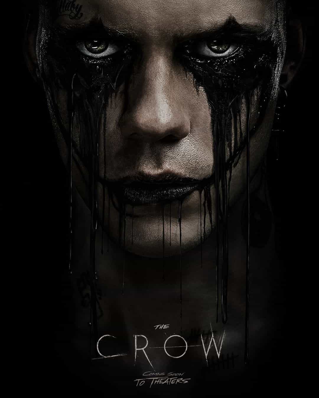 Check out the new trailer and poster for upcoming movie The Crow which stars Bill Skarsgård and FKA twigs - movie UK release date 7th July 2024 #thecrow