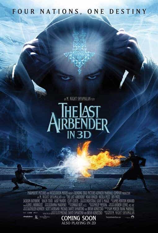 Historical UK Box Office - The Last Airbender (2010), Pixels (2015), Once Upon A Time ... In Hollywood (2019)