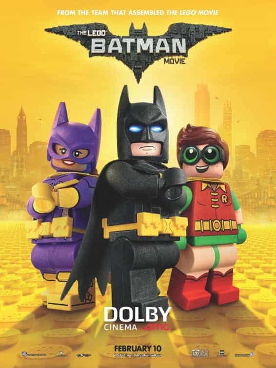UK Box Office Weekend 10th February 2017:  Lego Batman beats Fifty Shades to the top spot