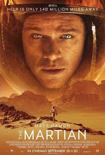 US Box Office Report Weekending 4th October 2015:  The Martian gets left at the top