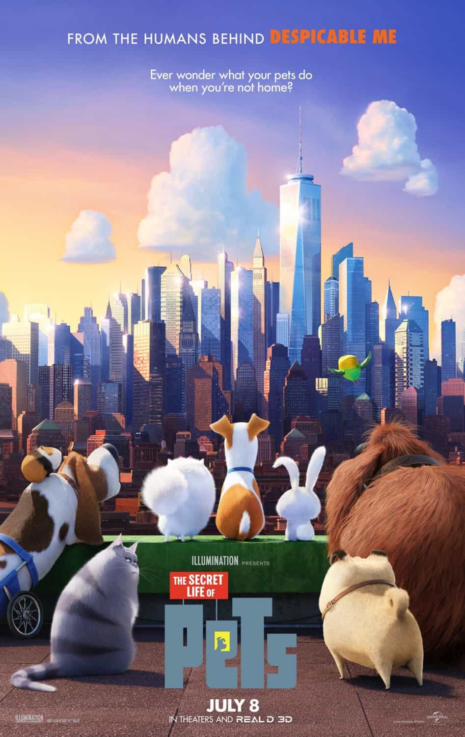 US Box Office Weekend Report 8th - 10th July 2016:  $100 million debut for Life of Pets