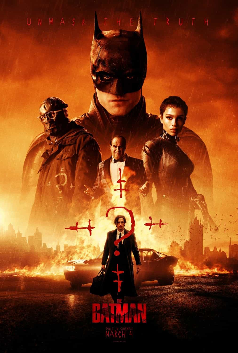 UK Box Office Figures 25th - 27th March 2022: Four weeks at the top for The Batman as Indian movie RRR makes its debut at number 2