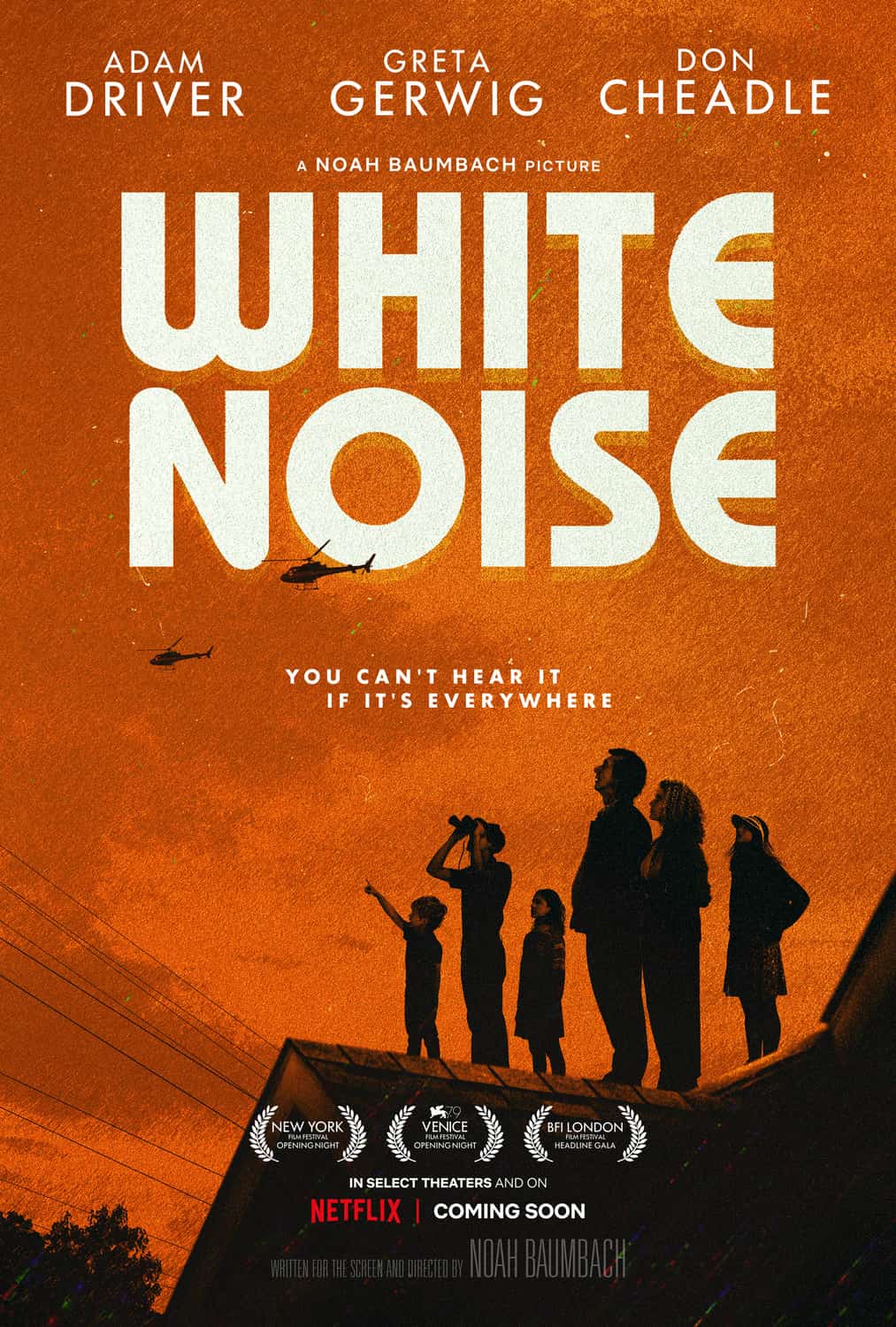 This weeks North American new movie preview 30th December 2022 - White Noise - #whitenoise