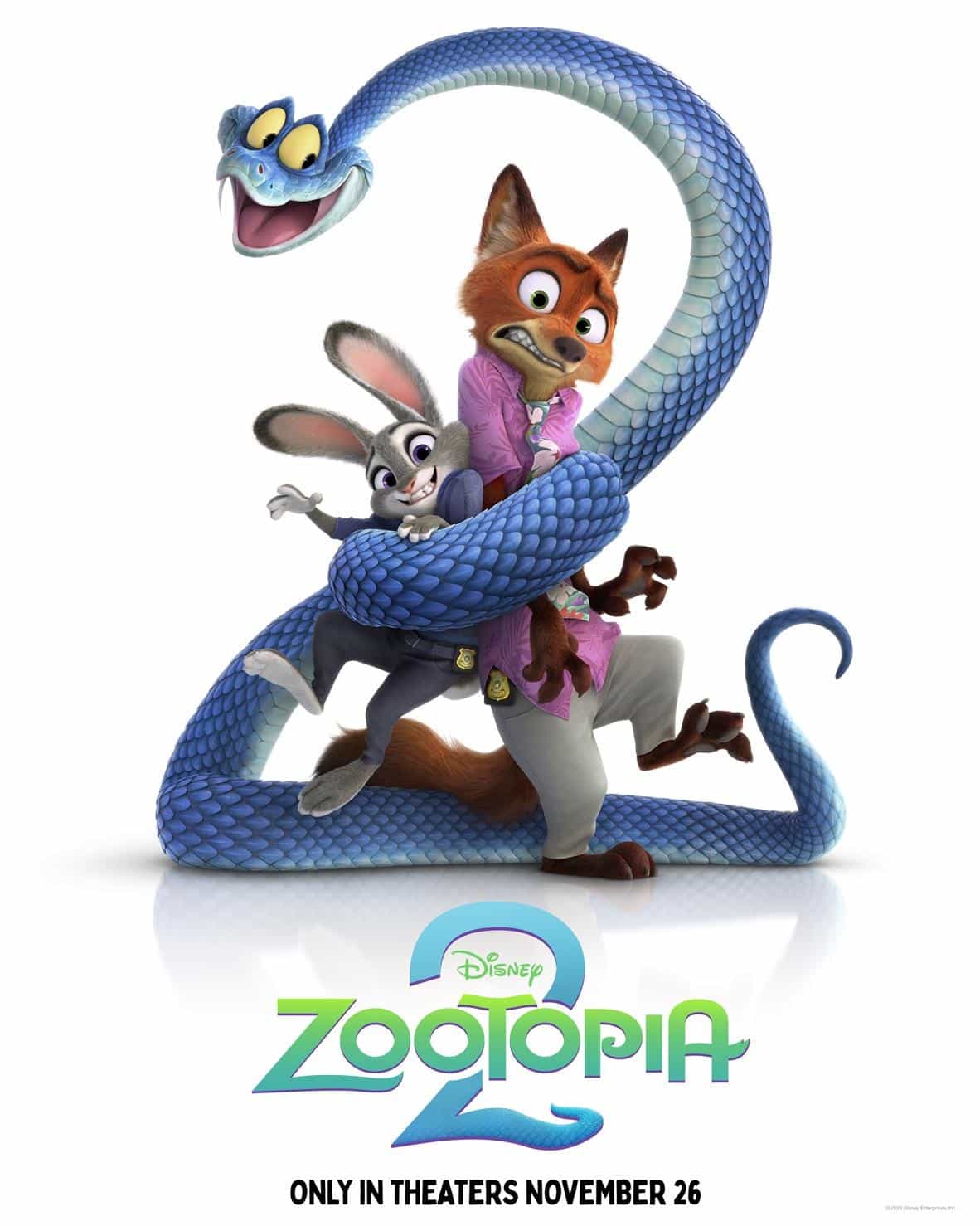 Check out the new trailer and poster for upcoming movie Zootopia 2 which stars Jason Bateman and Fortune Feimster - movie UK release date 28th November 2025 #zootopia2
