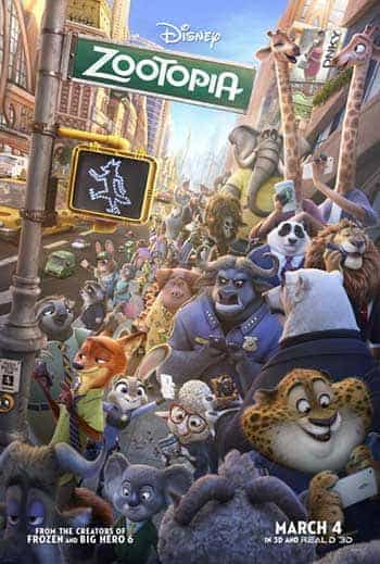 World Box Office Review Weekending 6th March 2016:  Zootopia takes over the world box office
