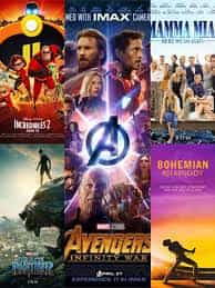 Super Heroes and Super Trooper were the top grossing films in the UK over 2018