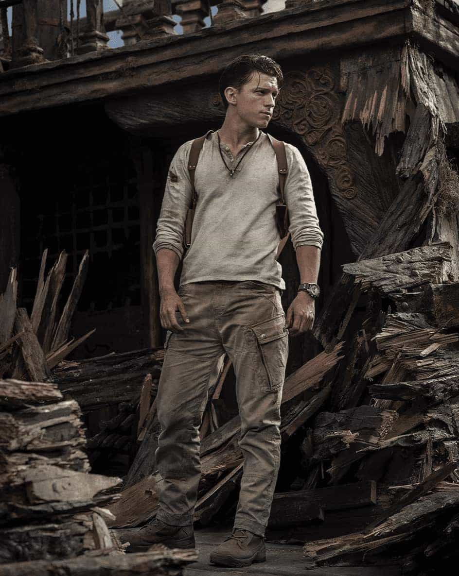 Tom Holland releases first image of himself as Nathan Drake in Uncharted