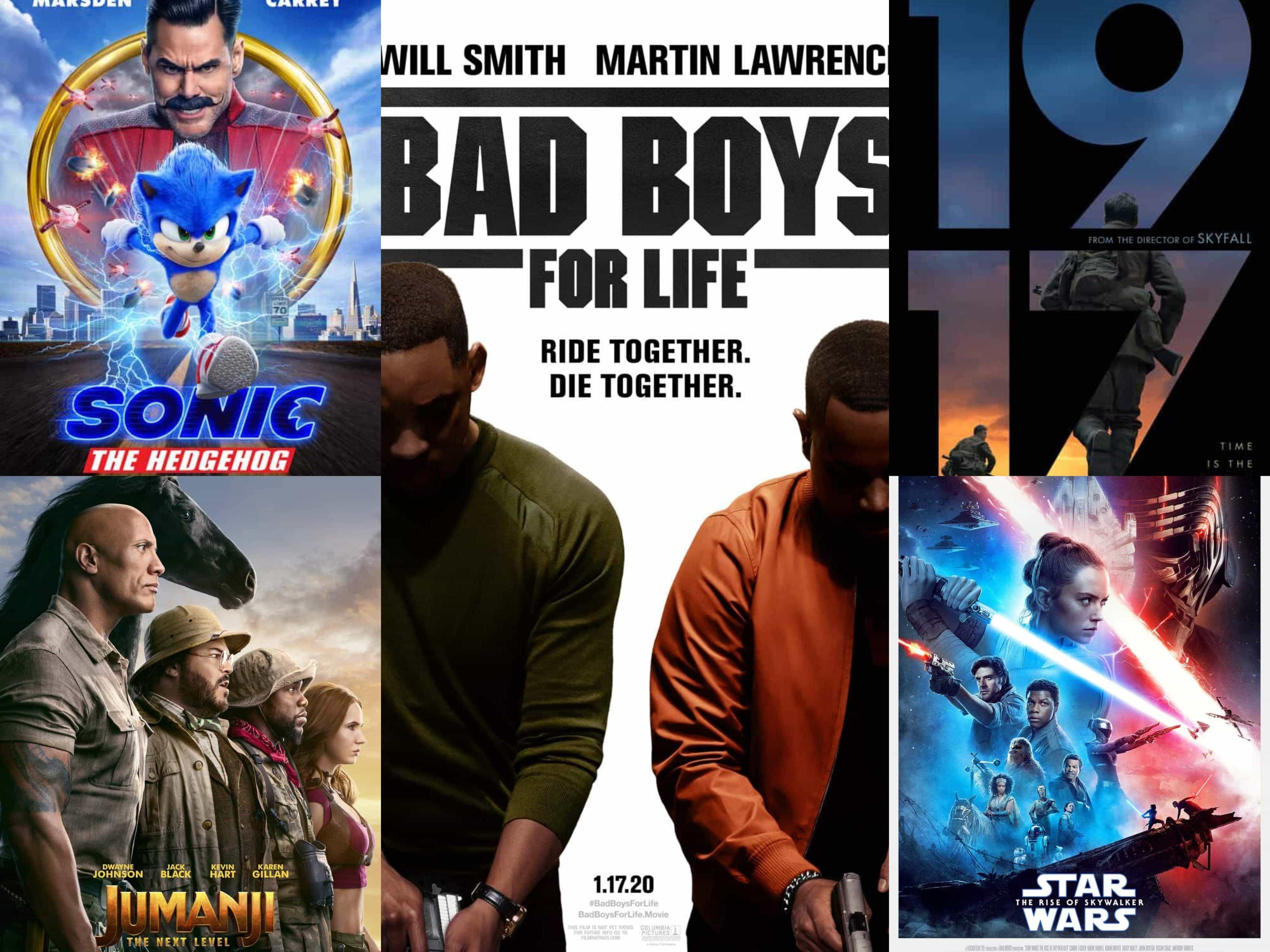 Top Grossing Movies 2020 US -  After a year of cinema closures and then screens with limited capacity, Bad Boys For Life is the top grossing movie in the US